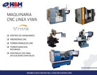 MAQUINARIA CNC, CENTROS DE MAQUINADO, TORNO FRESADORAS